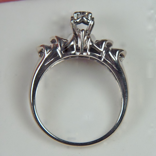 NR Estate 10kt White Gold Diamond Engagement/ Wedding Ring 1.0ct tw  Litnon.com