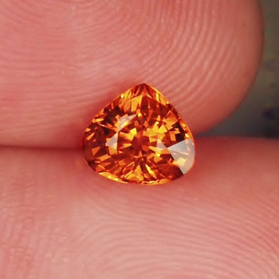 Color and Fire Mandarin Spessartite Garnet Nigeria 1.51 ct  Litnon.com