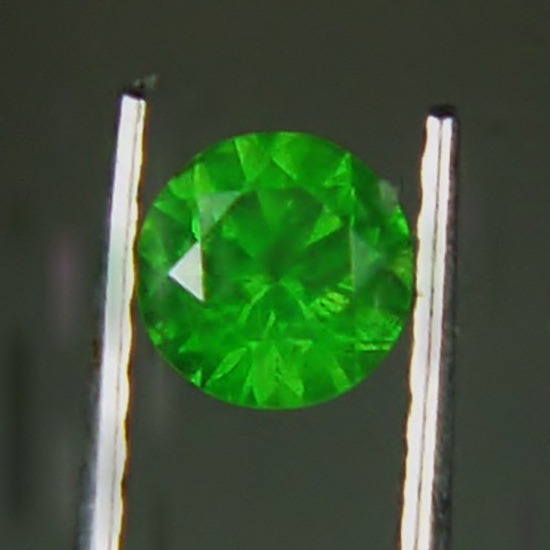 Rare Gem Glowing Green Russian Demantoid Garnet  Litnon.com