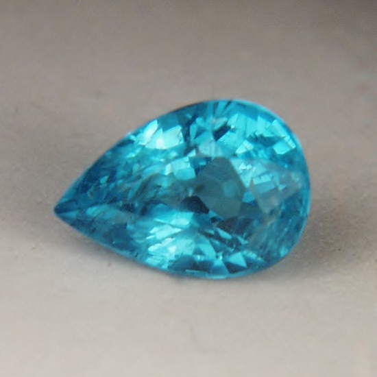 Spectacular Color Intense Neon Blue Apatite Madagascar 2.62 ct  Litnon.com