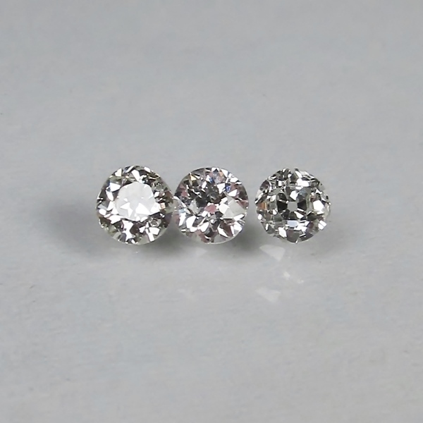 Antique ~ Vintage Old Mine Cut Natural Diamond Lot 0.30 ct tw  Litnon.com