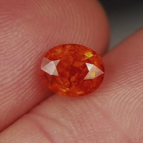 Color Natural Orange Spessartite Garnet Namibia 2.39 ct  Litnon.com