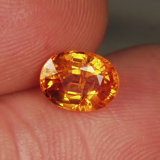  Color! Orange Mandarin Spessartite Garnet Nigeria 2.02ct  Litnon.com
