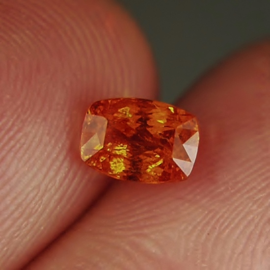 Color Natural Orange Spessartite Garnet Namibia 1.23 ct  Litnon.com