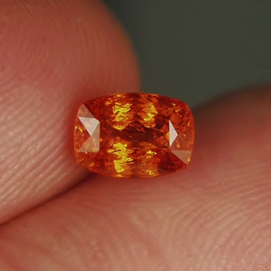 Color Natural Orange Spessartite Garnet Namibia 1.23 ct  Litnon.com