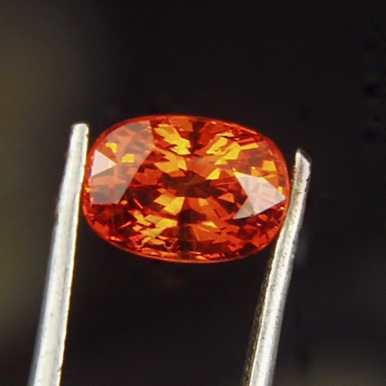 Color Natural Orange Spessartite Garnet Namibia 1.86 ct  Litnon.com