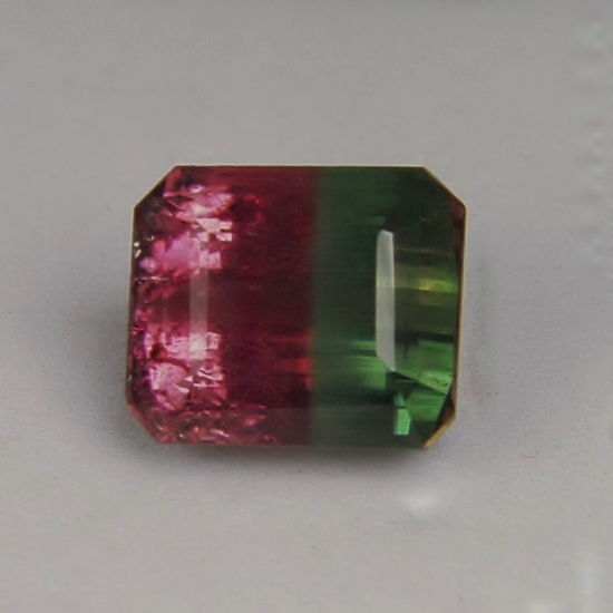 Old Stock Natural Watermelon Bi-Color Tourmaline Brazil 4.06 ct  Litnon.com