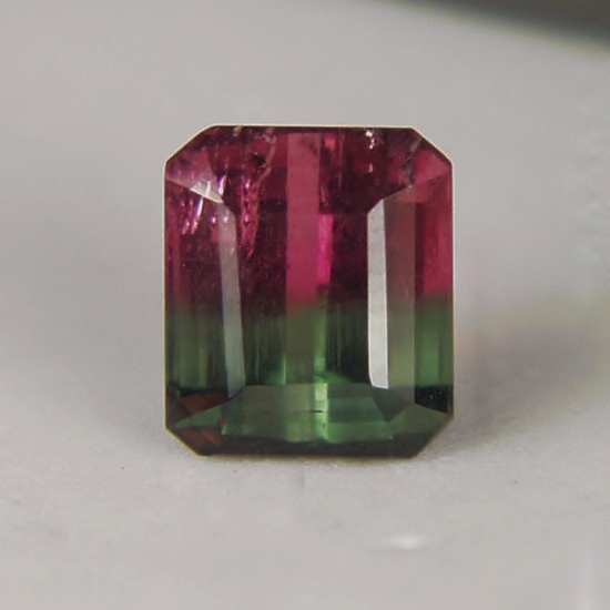 Old Stock Natural Watermelon Bi-Color Tourmaline Brazil 4.06 ct  Litnon.com