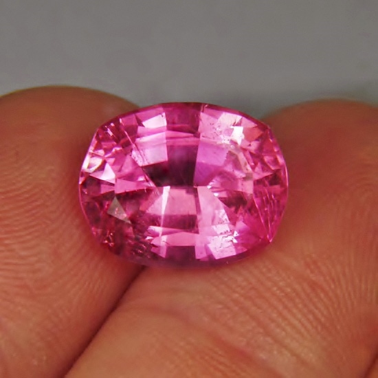 USA Gem Big Pink Tourmaline Himalaya California 6.90ct  Litnon.com