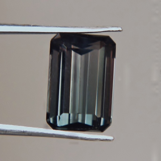 Top Cutting & Bright! Unusual Collectors Color Gray Tourmaline 5.62 ct  Litnon.com