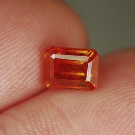 USA Gem Little Three Mine Ramona Californa Spessartite Garnet 1.50 ct  Litnon.com