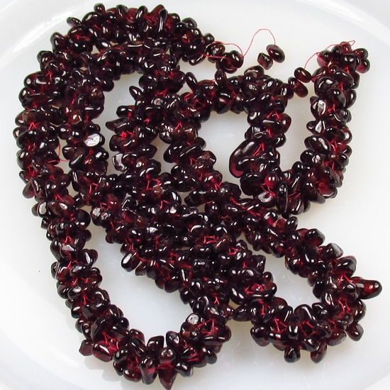 625 Carats Drilled Wine Color Rhodolite Garnet Beads  Litnon.com