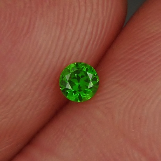 Top Gem Chrome Emerald Green Russian Demantoid Garnet GLI  Litnon.com