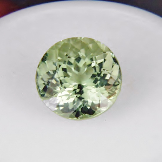 Portuguese Cut Light Green Tourmaline Afghanistan 3.11 ct  Litnon.com