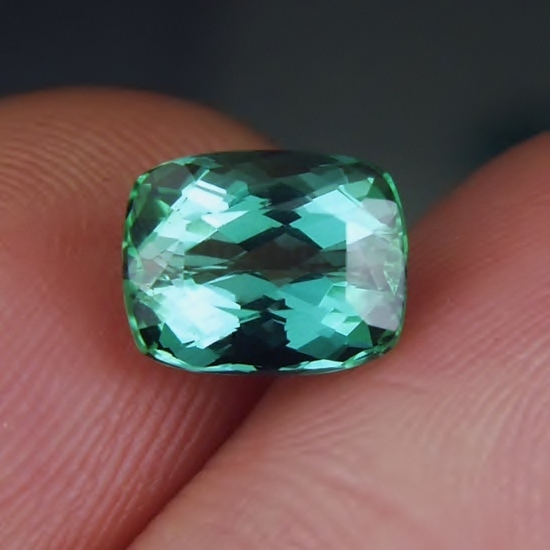 Superior Color Old Stock Blue Green Tourmaline Brazil 2.70ct  Litnon.com