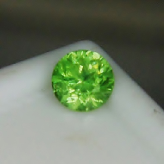 Brilliant Neon Green Natural Russian Demantoid Garnet  Litnon.com