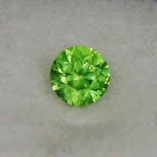 Brilliant Neon Green Natural Russian Demantoid Garnet  Litnon.com