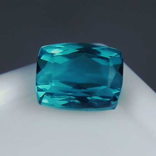 True Blue Old Stock Open Color Brazil Indicolite Tourmaline 1.86ct  Litnon.com