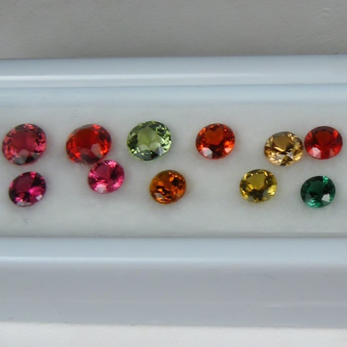 Quality and Color Natural Multi-Color Tourmaline Lot Brazil 6.82 cts  Litnon.com