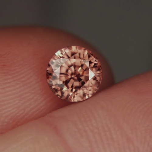 New Find Copper Pink Same Zircon Tanzania 2.99 ct  Litnon.com