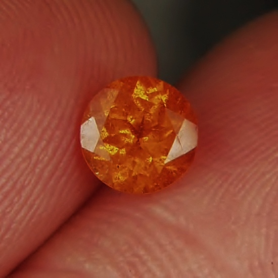 Color!  Orange Mandarin  Spessartite Garnet 1.13 ct  Litnon.com