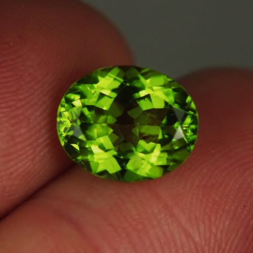 Fine Color! Big & Bright Natural Arizona Peridot 4.21 ct  Litnon.com