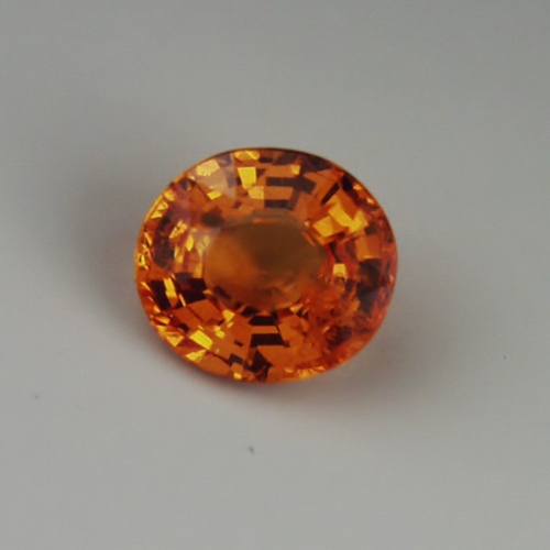 Ideal Color Mandarin Spessartite Garnet Nigeria 2.76 ct GL Litnon.com