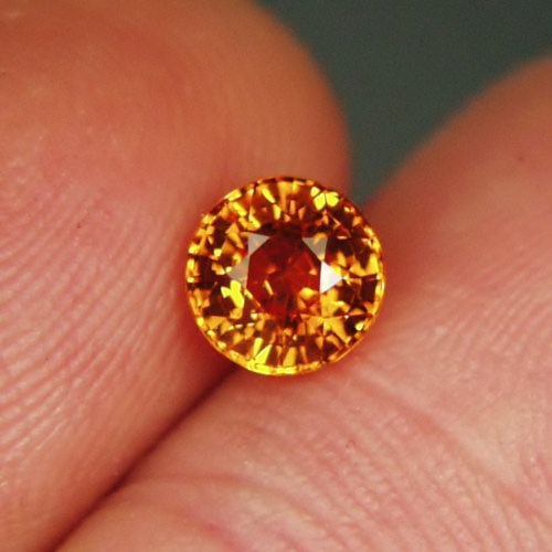 Bright and Clean Mandarin Spessartite Garnet Nigeria 1.48 ct  Litnon.com