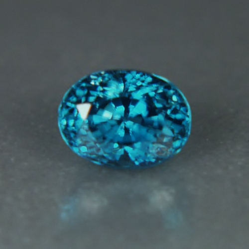 Special Price Bright and Rich Color Blue Zircon Cambodia 3.26 ct  Litnon.com