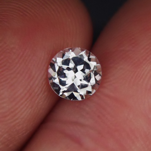 Precision Cut Natural Ceylon White Sapphire 1.15 ct  Litnon.com