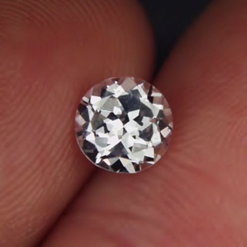 Precision Cut Natural Ceylon White Sapphire 1.15 ct  Litnon.com