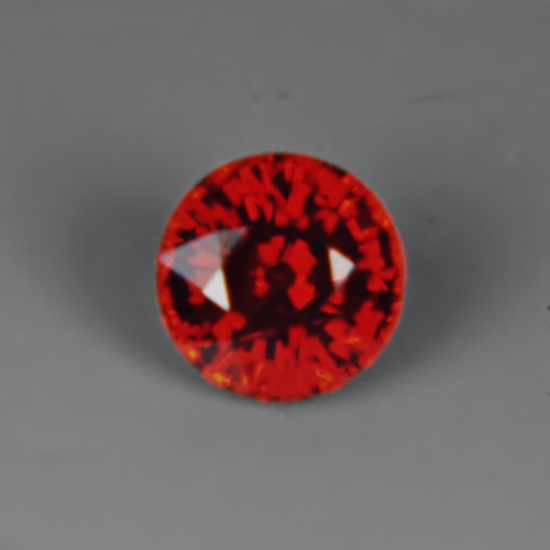 Color and Fire Very Bright Red Orange Spessartite Garnet 2.35 ct  Litnon.com