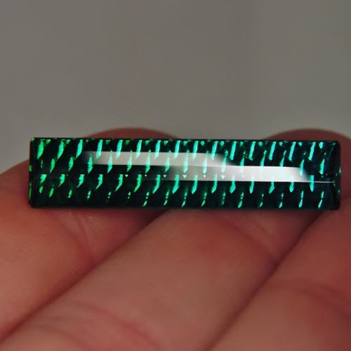 Special Gem Millenium Cut Blue Green Tourmaline Brazil 12.60ct  Litnon.com