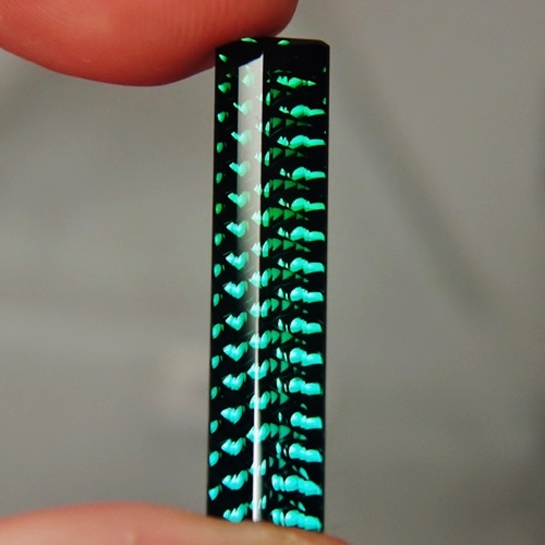 Special Gem Millenium Cut Blue Green Tourmaline Brazil 12.60ct  Litnon.com