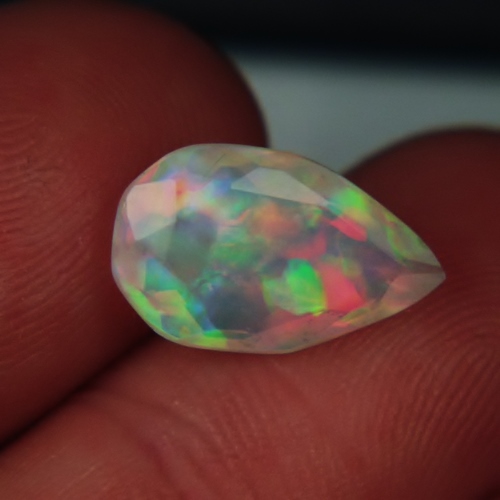 Spectacular Fire USA Cut Gem Quality Welo Opal 3.14ct  Litnon.com