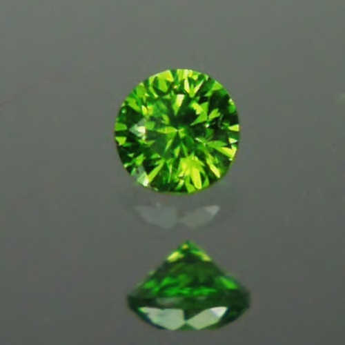 1/4 Carat Perfection Brilliant Chrome Green Russian Demantoid Garnet  Litnon.com