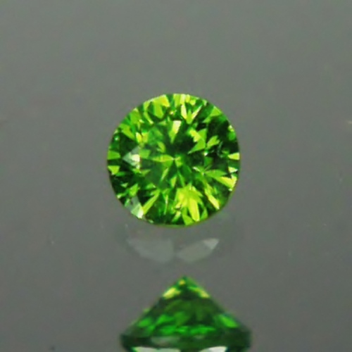 1/4 Carat Perfection Brilliant Chrome Green Russian Demantoid Garnet  Litnon.com