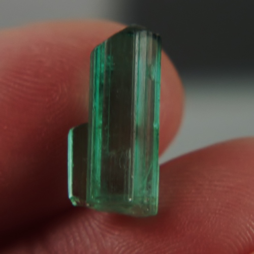 Fine Color Green Tourmaline Facet Rough Afghanistan  Litnon.com