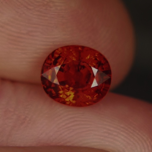 Classic Color Natural Spessartite Garnet Nigeria 3.06ct  Litnon.com