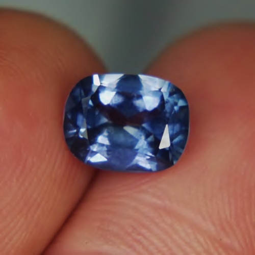 USA Cut! Big Fine Blue Montana Sapphire 2.44 ct.  Litnon.com