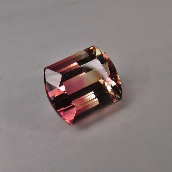 USA Cut Bi Color Tourmaline Afghanistan 3.58 ct  Litnon.com
