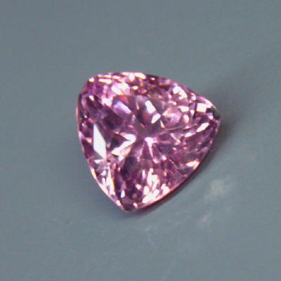 Brilliant Pink Tourmaline Trillion Afghanistan 2.46 ct  Litnon.com