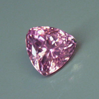 Brilliant Pink Tourmaline Trillion Afghanistan 2.46 ct  Litnon.com