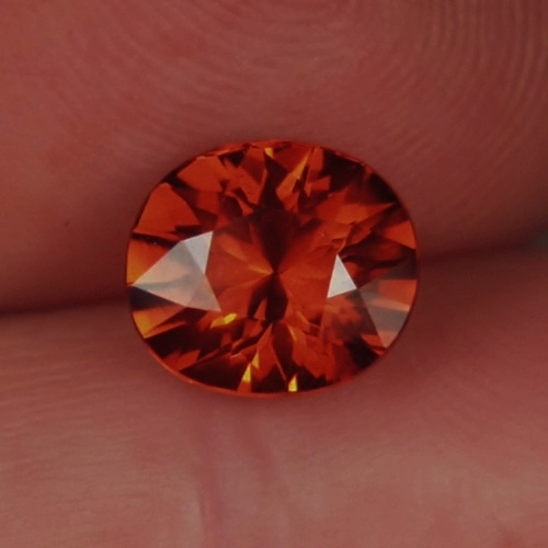Classic Color Spessartite Garnet Nigeria 3.47ct  Litnon.com