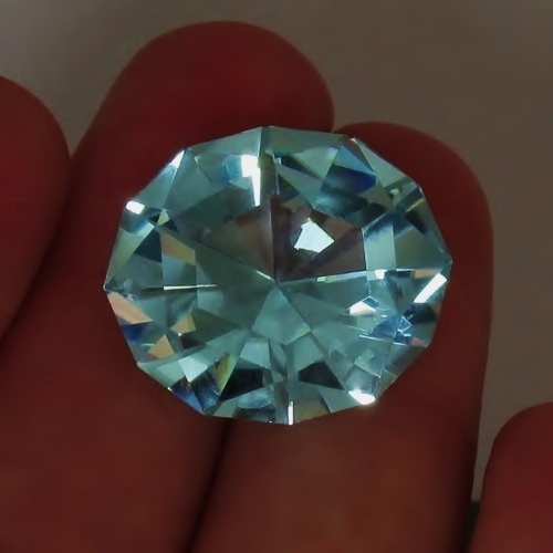 BIG Pool Blue Paraiba Tourmaline Mozambique 27.89ct GL Litnon.com