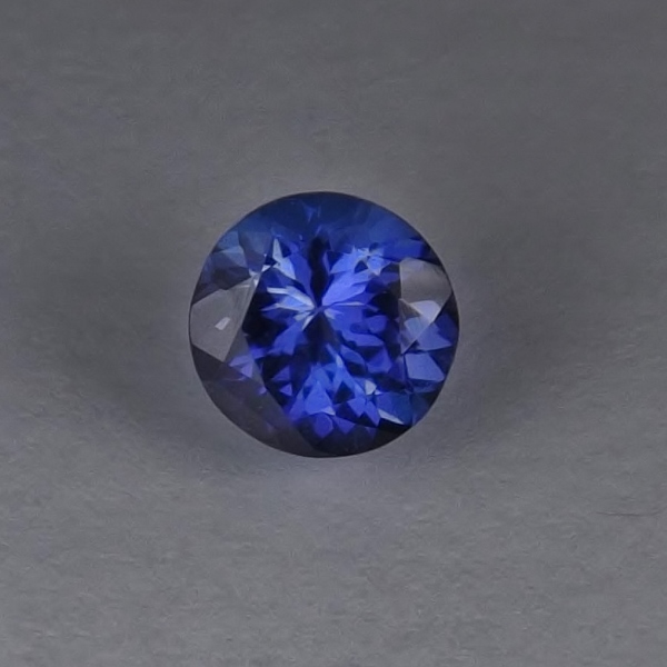 7 mm Round Cut Natural Blue Sapphire Sri Lanka 1.50 ct  Litnon.com