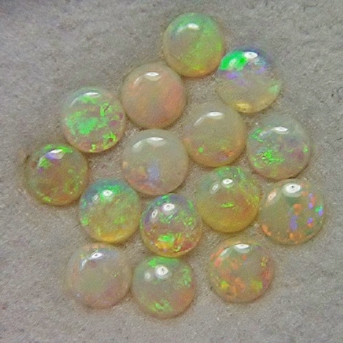 Color Play Calibrated 5 mm Opal Cabs Australia 4.64 ct tw  Litnon.com