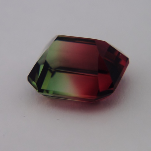 USA Cut Bi-Color Watermelon Tourmaline Nigeria 9.25 ct GLI PAID Litnon.com