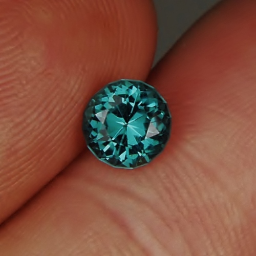 True Blue Open Color Indicolite Tourmaline Afghanistan GLI  Litnon.com