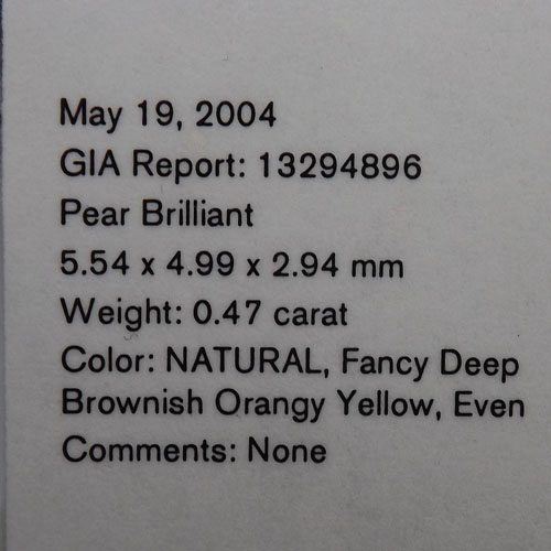 Special Price GIA Certified Natural Fancy Color Diamond Pendant  Litnon.com